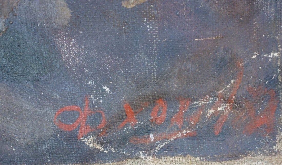 Oil painting Machine operators Khokhlov Fedor Ivanovich - 7