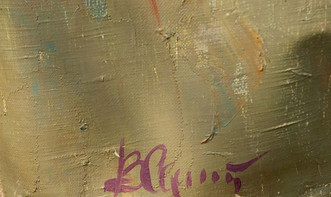 Oil painting Lenin with a fisherman Samoylenko Zoya Alexandrovna - 6