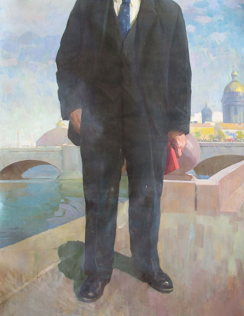 Oil painting Lenin Soroka Arkady Vasilievich - 3