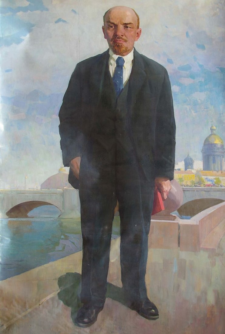 Oil painting Lenin Soroka Arkady Vasilievich - 5