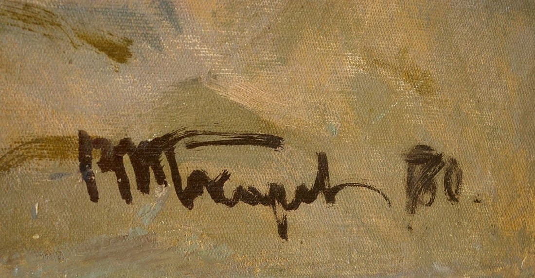 Oil painting Portrait of Lenin Tokarev Vyacheslav Vasilievich - 5