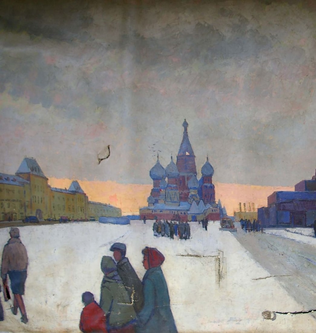 Oil painting Red Square Dubrovin Dmitriy Nikolayevich - 2
