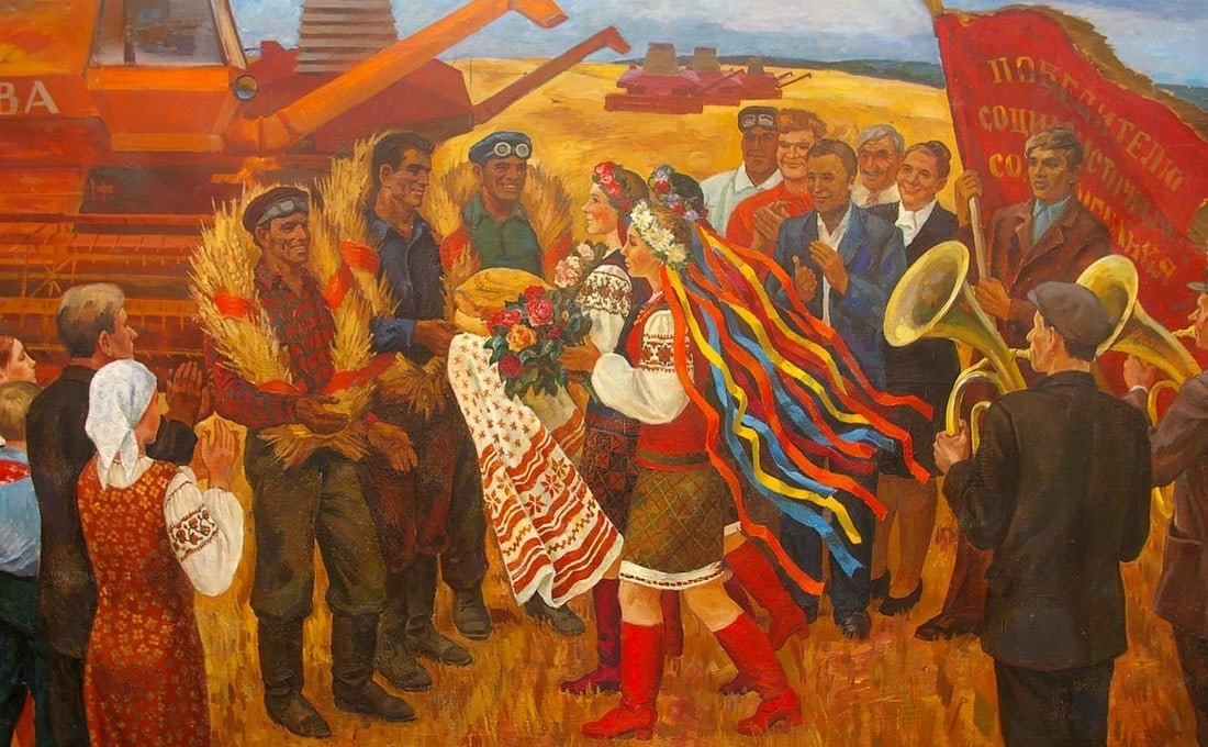 Oil painting Winners of social competitive Budnikov Vladimir Aleksandrovich - 3
