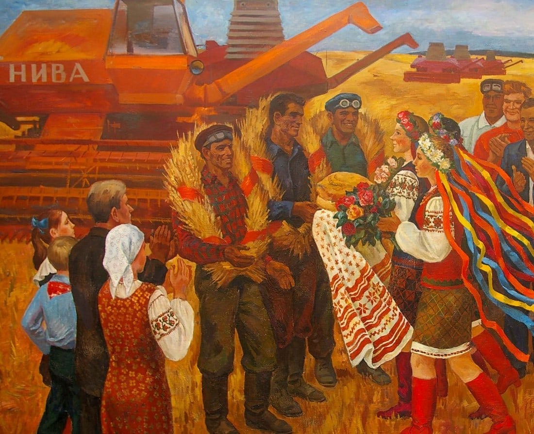 Oil painting Winners of social competitive Budnikov Vladimir Aleksandrovich - 4