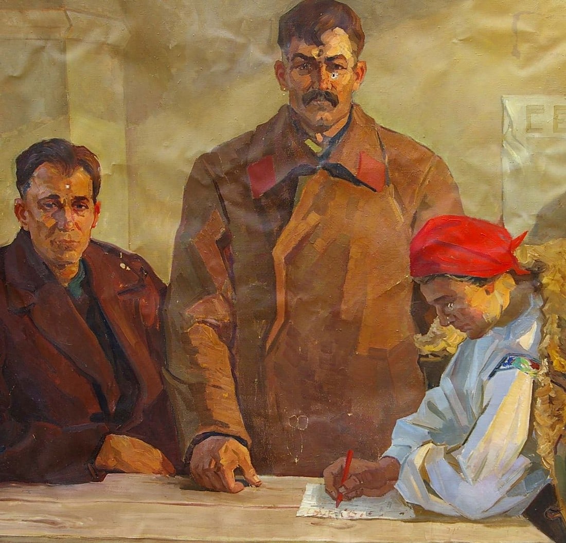 Oil painting The first Shinkarenko Stanislav Gavriilovich - 2