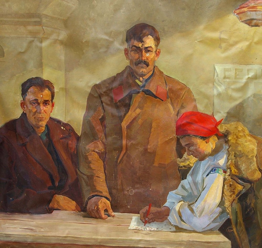 Oil painting The first Shinkarenko Stanislav Gavriilovich - 4