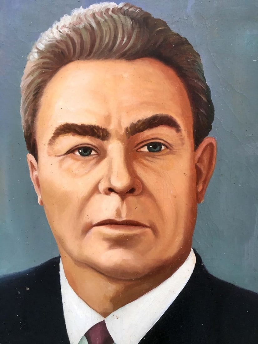 Leonid Brezhnev oil painting - 5