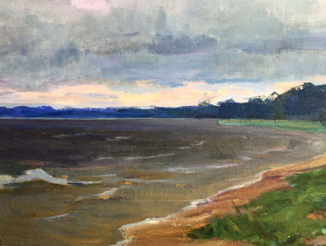 Oil painting Lenin in Spill Yudenko Lyudmila Vladimirovna - 5