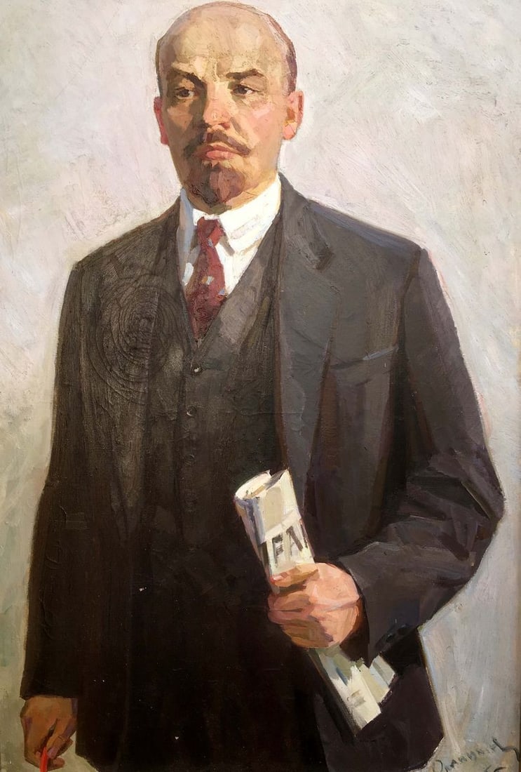 Oil painting Lenin Orlitskaya O.F (1 of 8)