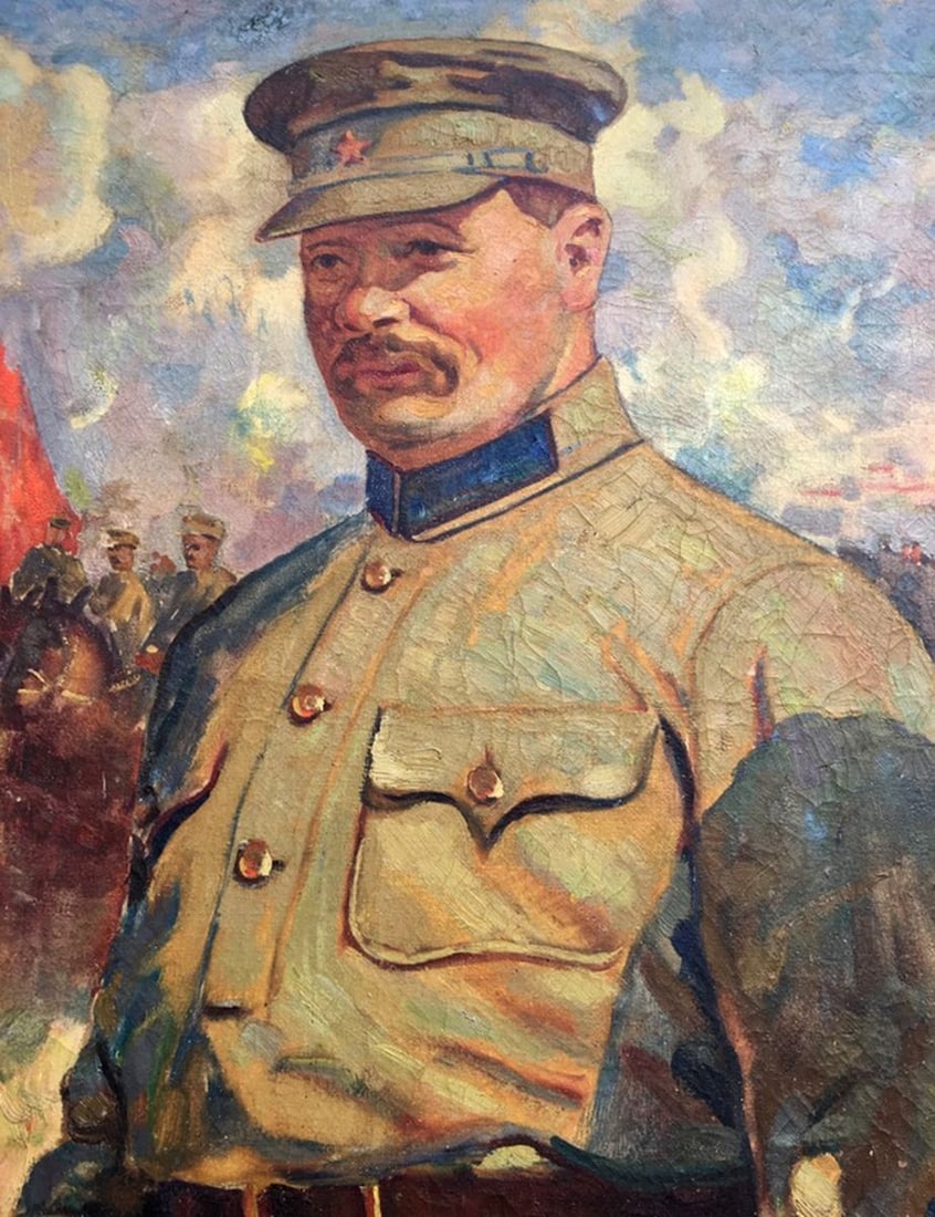Oil painting Red commander Vinokurova Maria Yakovlevna - 3
