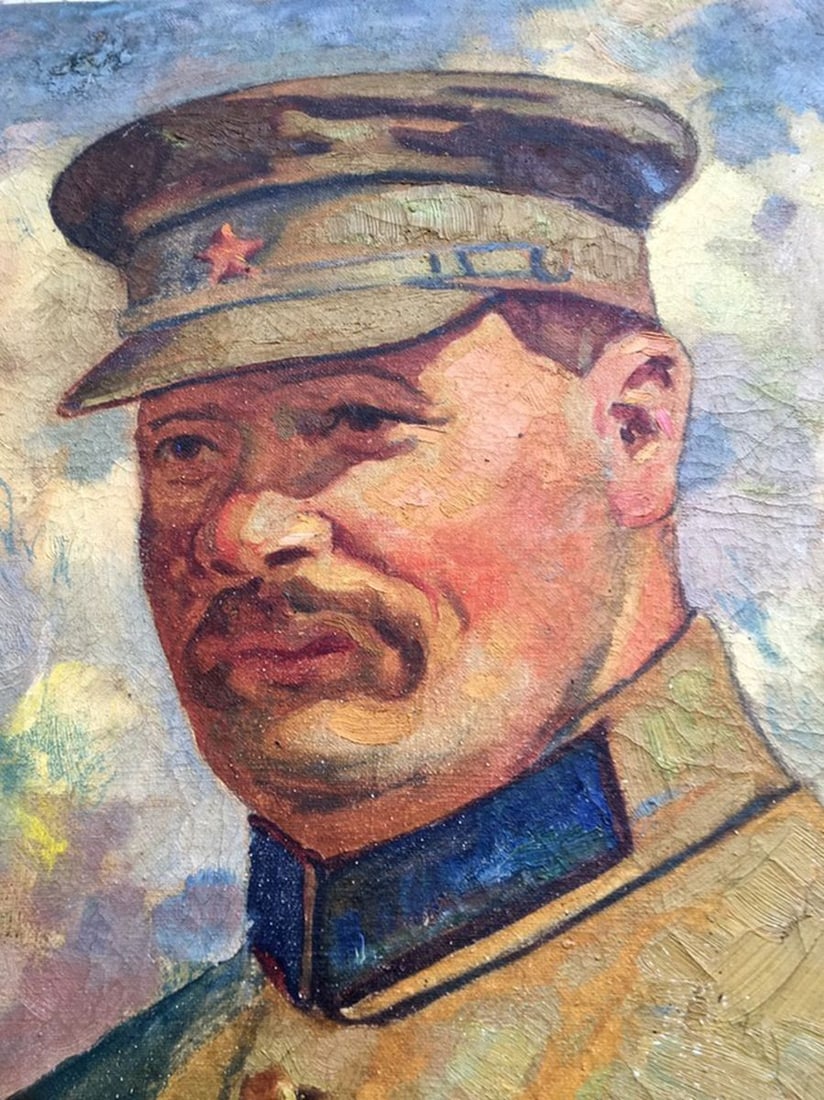 Oil painting Red commander Vinokurova Maria Yakovlevna - 4