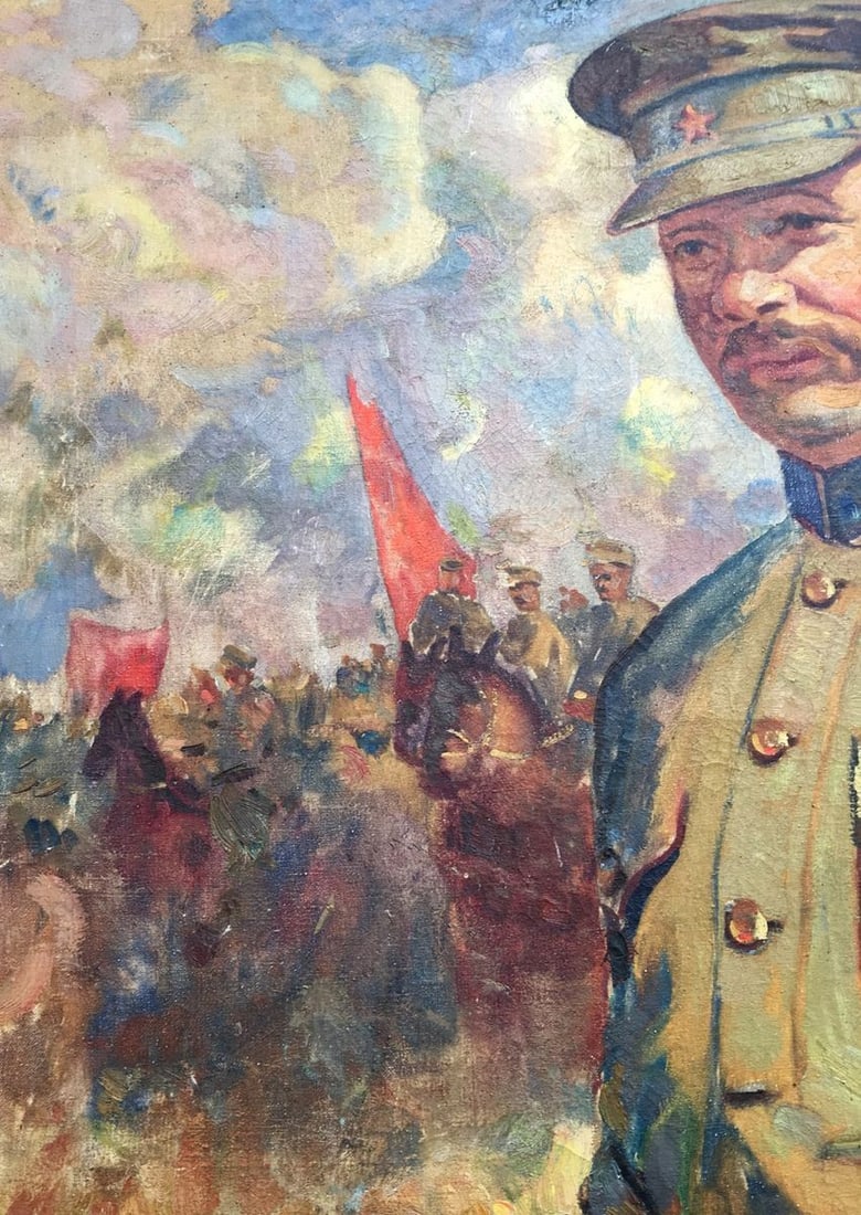 Oil painting Red commander Vinokurova Maria Yakovlevna - 5