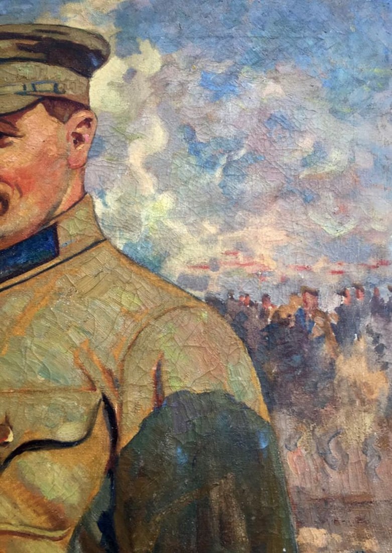 Oil painting Red commander Vinokurova Maria Yakovlevna - 6