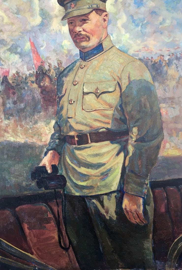 Oil painting Red commander Vinokurova Maria Yakovlevna - 7