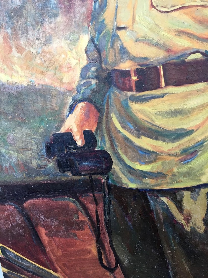 Oil painting Red commander Vinokurova Maria Yakovlevna - 8