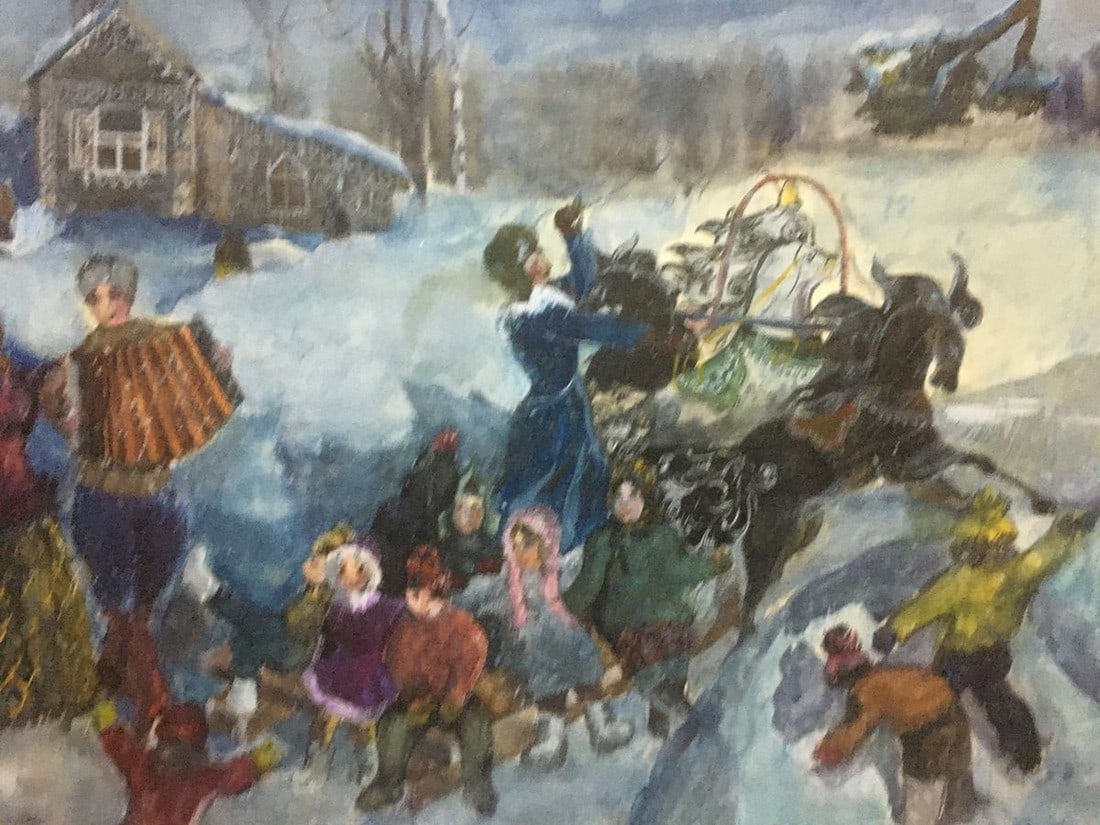 Watercolor painting Festive evening Palazhchenko Irina - 5