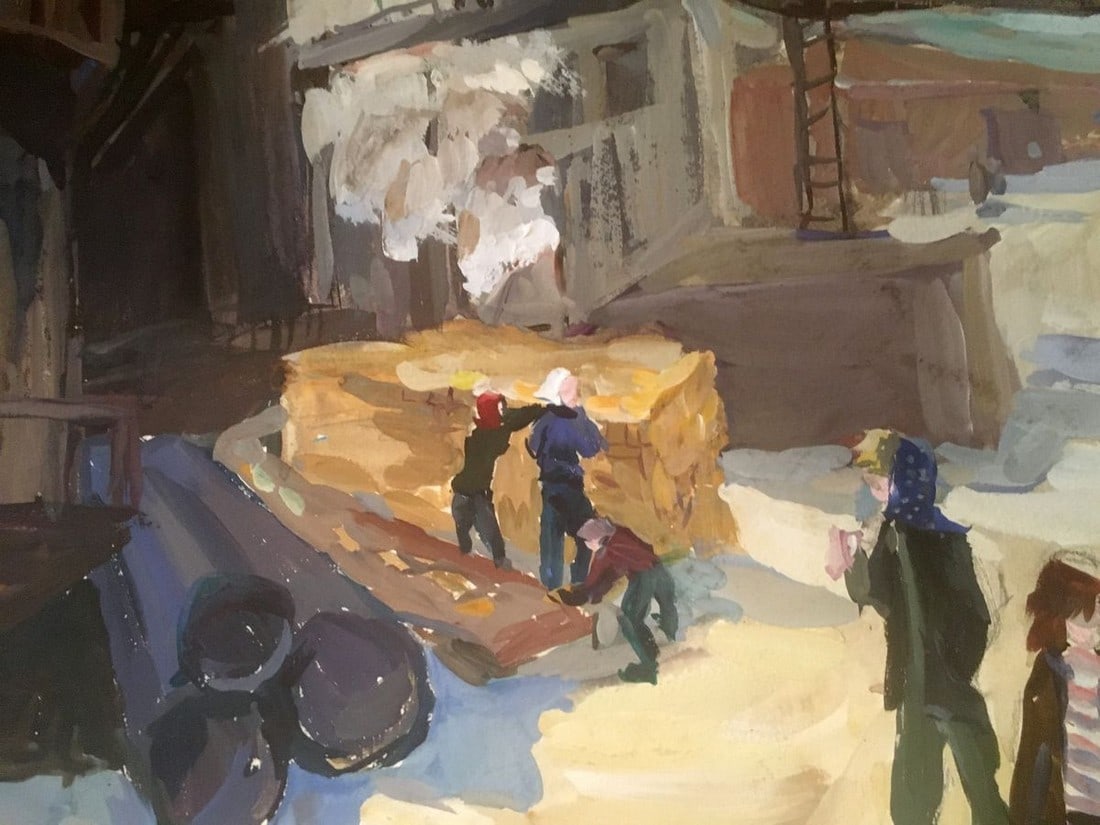 Watercolor painting Plant in the Urals Palazhchenko Irina - 6