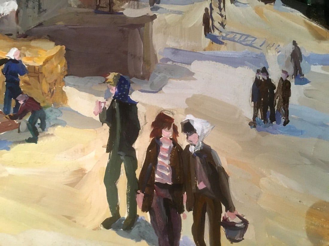 Watercolor painting Plant in the Urals Palazhchenko Irina - 7