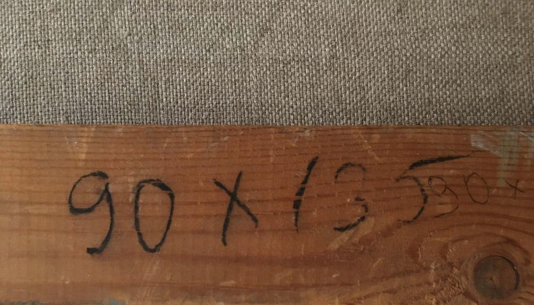 Oil painting Lenin at the table - 13