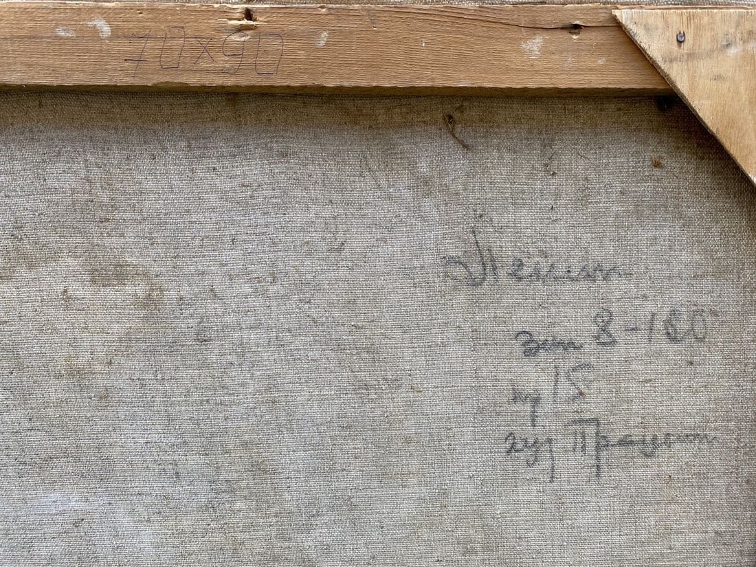 Oil painting Portrait of Lenin Unknown artist - 8