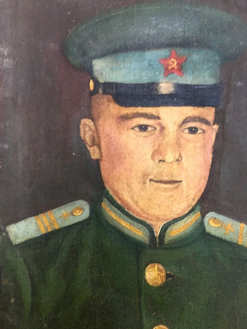 Oil painting Soldier portrait Ivanenko Vladimir Mikhailovich - 4