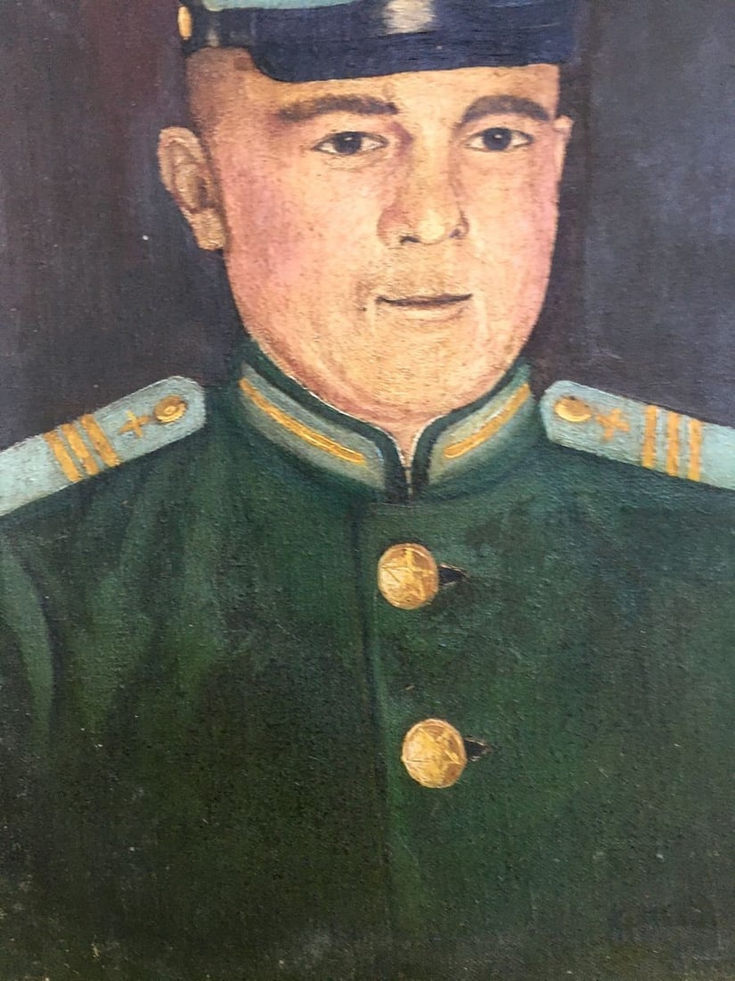 Oil painting Soldier portrait Ivanenko Vladimir Mikhailovich - 5