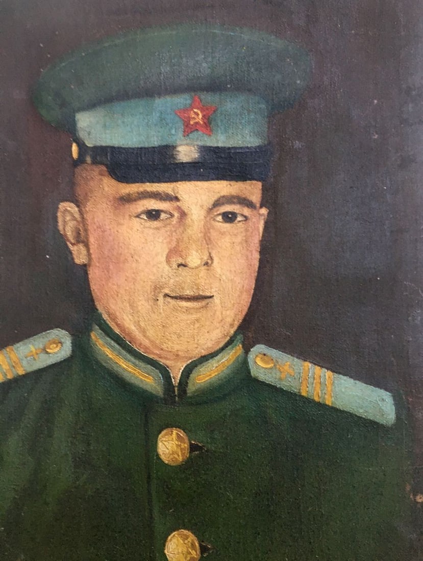 Oil painting Soldier portrait Ivanenko Vladimir Mikhailovich - 7