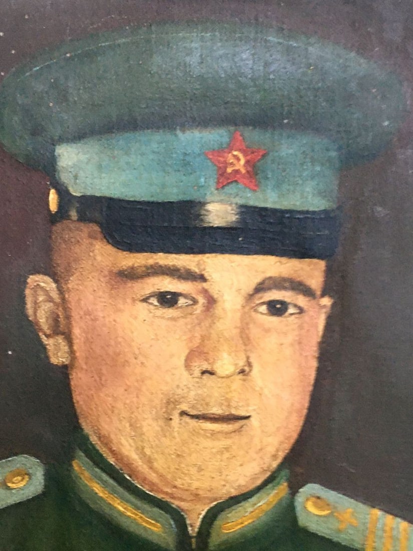 Oil painting Soldier portrait Ivanenko Vladimir Mikhailovich - 8