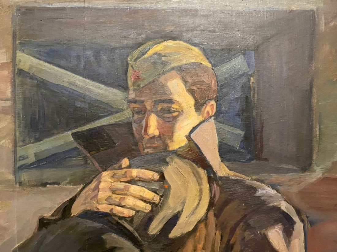 Oil painting Parting Abiyakin A.P. - 2