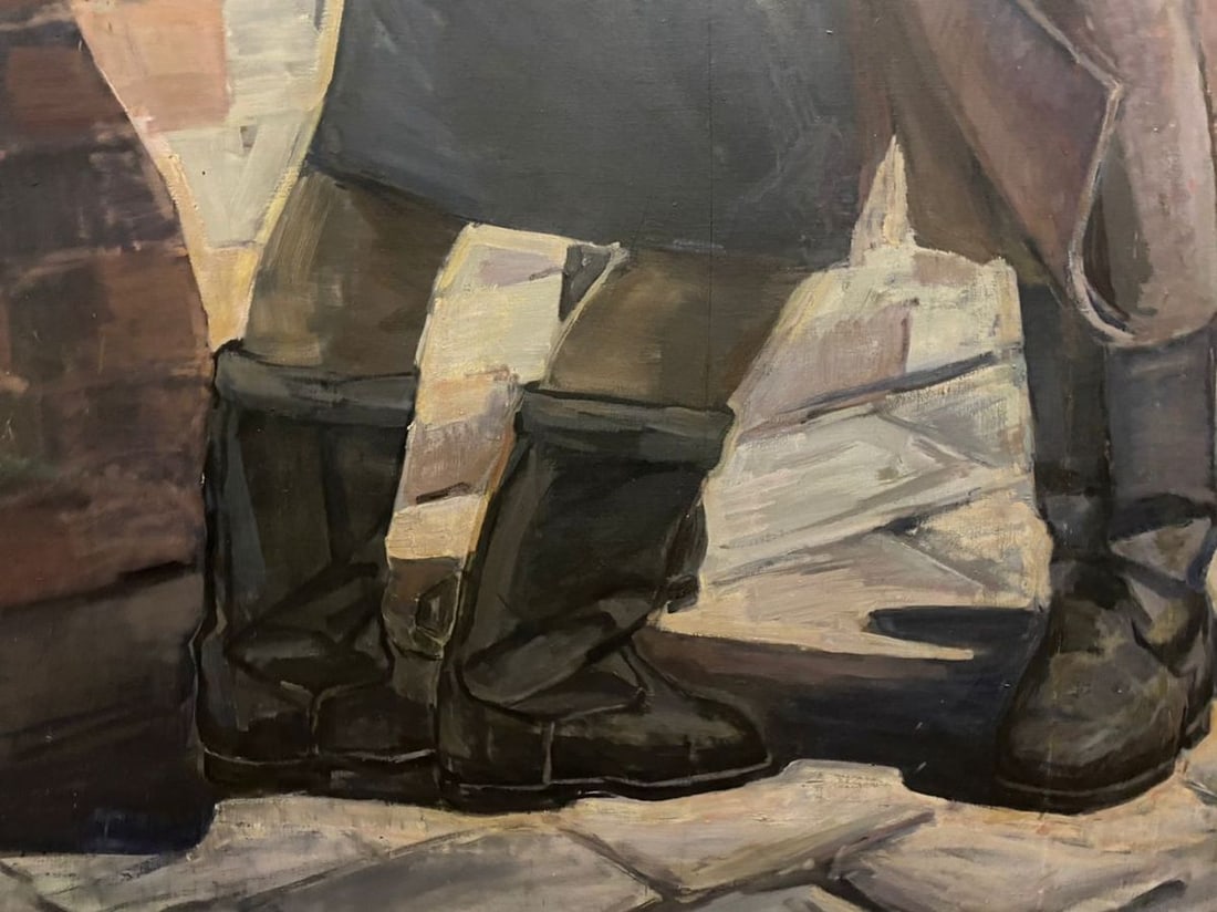 Oil painting Parting Abiyakin A.P. - 7