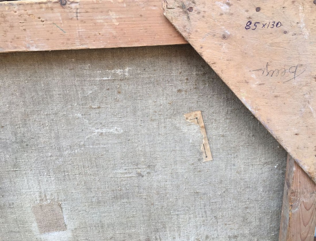 Social realism oil painting Partisans Beseda Petr Nikolayevich - 10