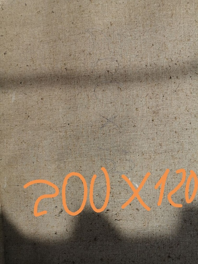 Social realism oil painting Full-length portrait of Lenin Unknown artist - 12