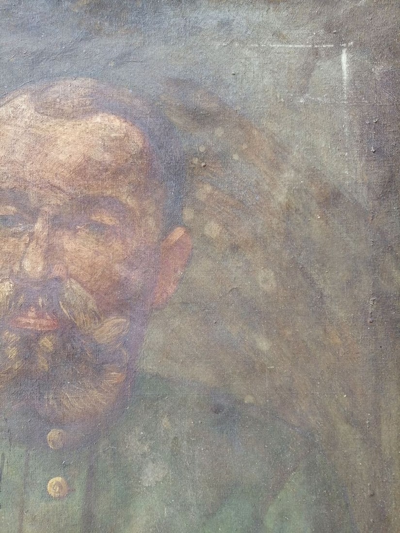 Oil painting Soldier portrait Unknown artist - 5