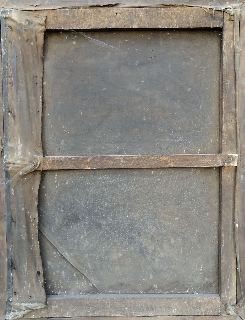 Social realism oil painting Kotovsky on horseback Unknown artist - 9