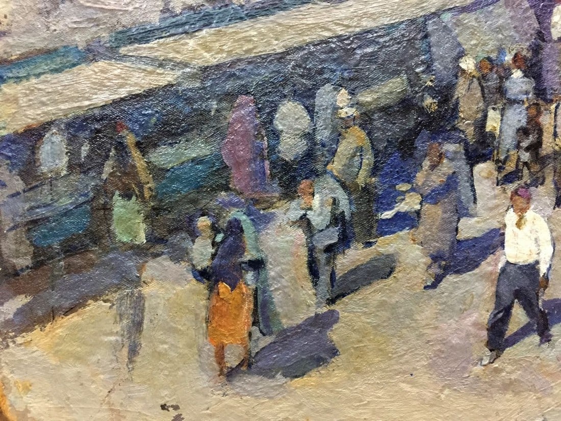 Oil painting Market Yudin Igor Dmitrievich - 2