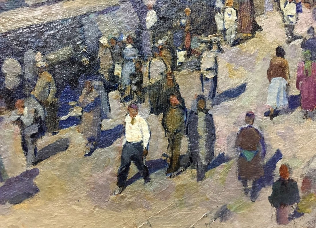 Oil painting Market Yudin Igor Dmitrievich - 3