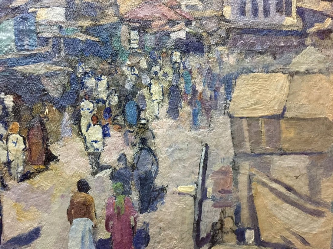 Oil painting Market Yudin Igor Dmitrievich - 5
