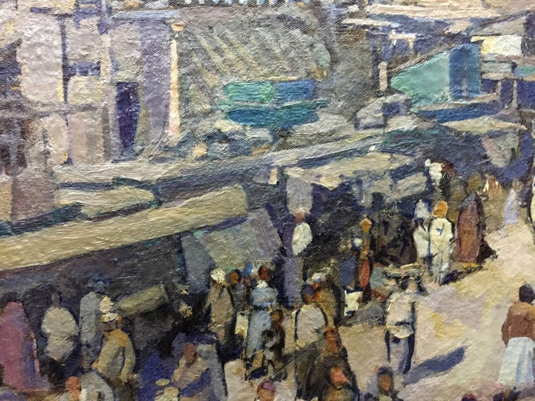 Oil painting Market Yudin Igor Dmitrievich - 6