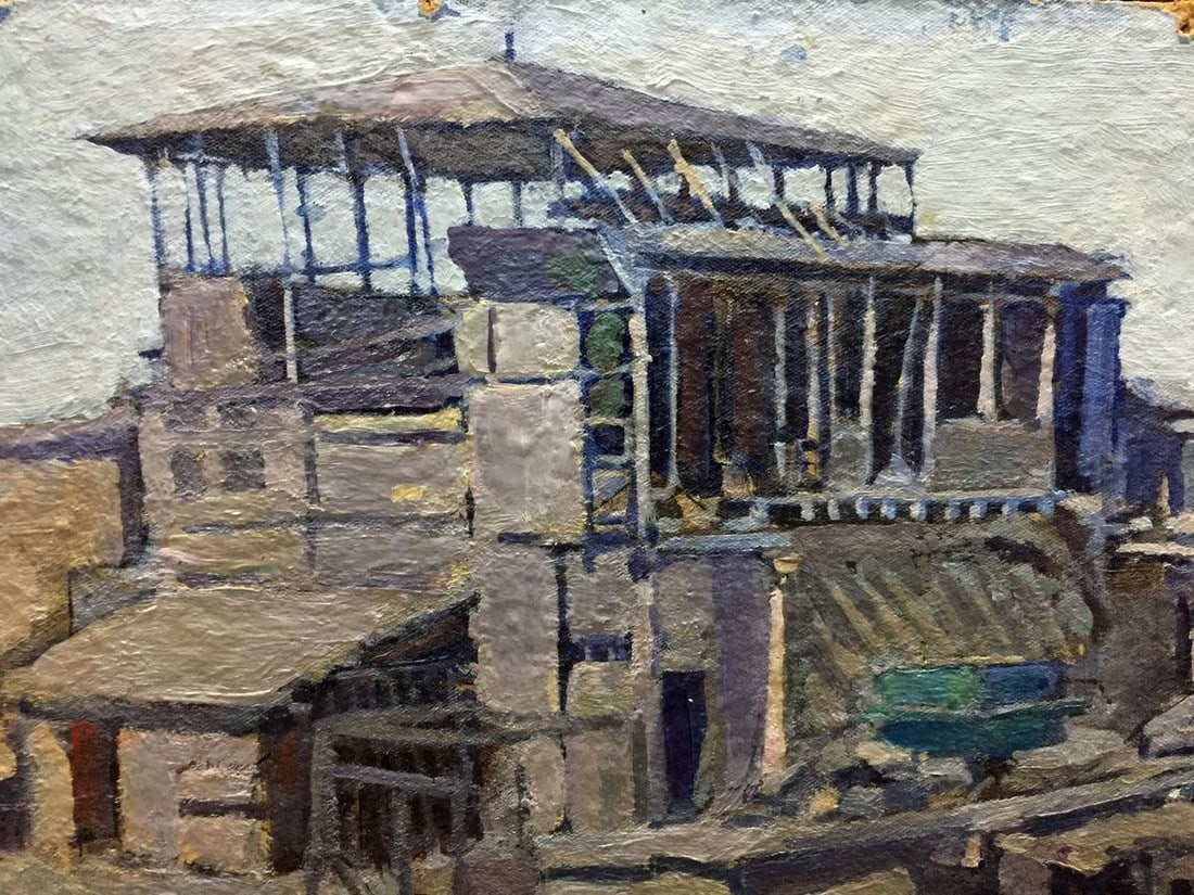 Oil painting Market Yudin Igor Dmitrievich - 7