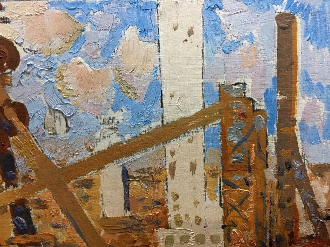 Oil painting Building complex Kostenko Anatoly Alexandrovich - 7