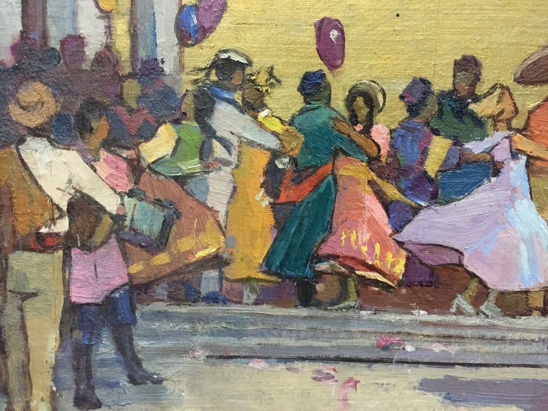 Oil painting Ball Konstantin Ivanovich Pokulity - 2