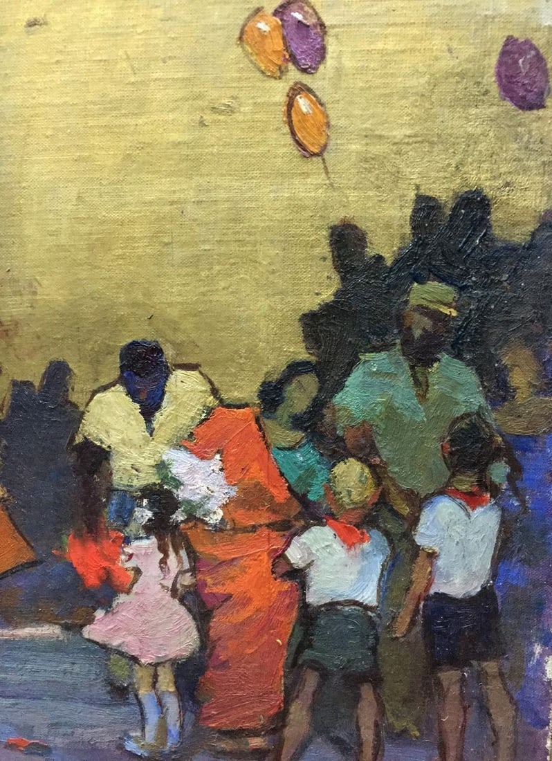 Oil painting Ball Konstantin Ivanovich Pokulity - 5