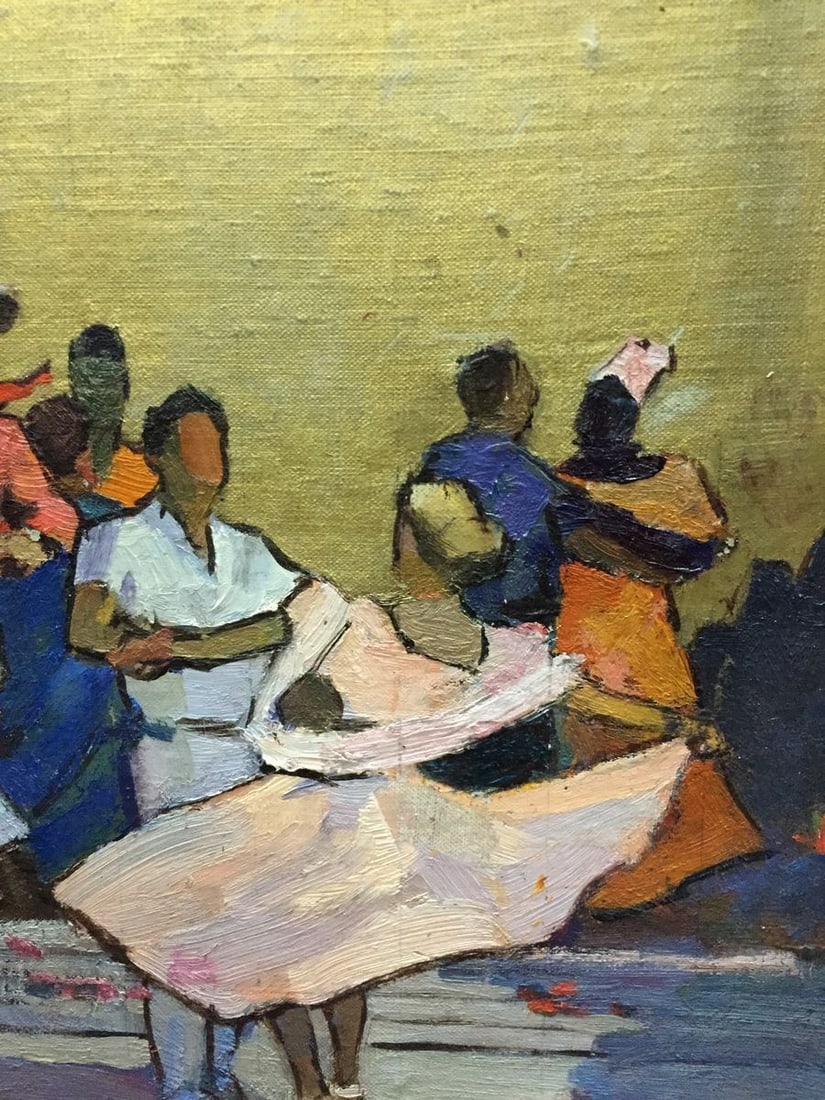 Oil painting Ball Konstantin Ivanovich Pokulity - 6