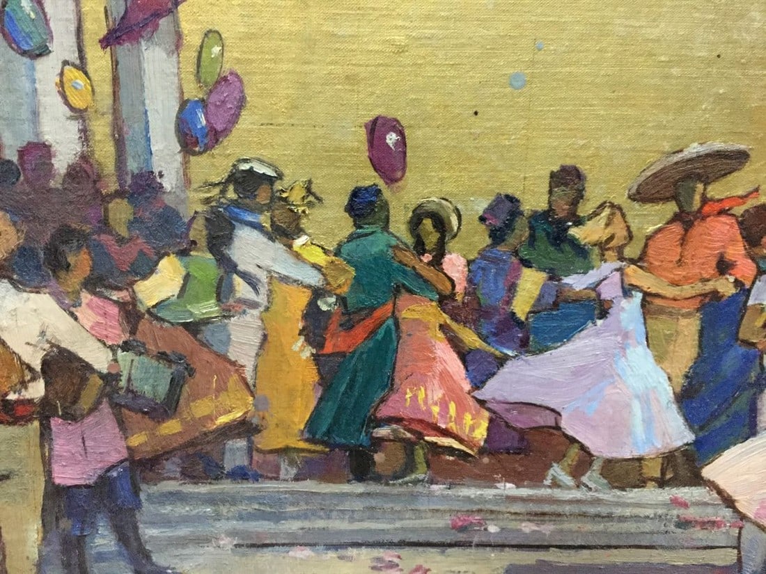 Oil painting Ball Konstantin Ivanovich Pokulity - 7