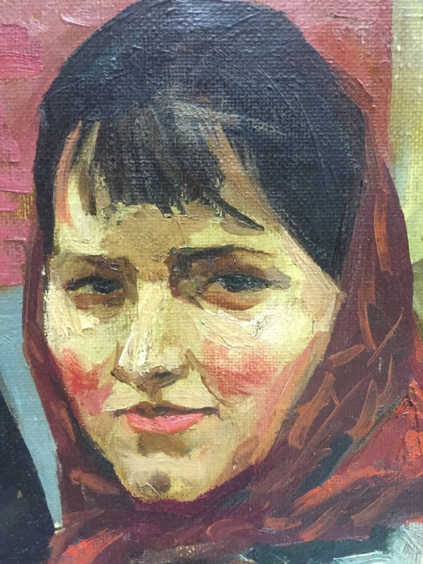 Oil painting On the Red Square Alexander Repka - 3