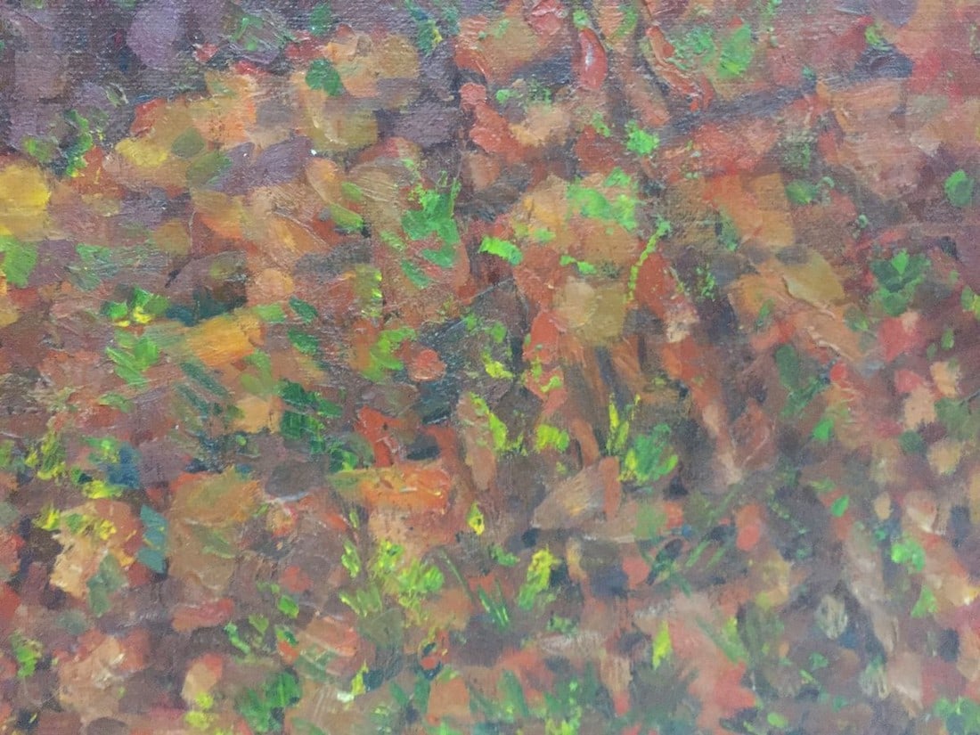 Oil painting On the ground Brusentsov Gennady Yakovlevich - 8