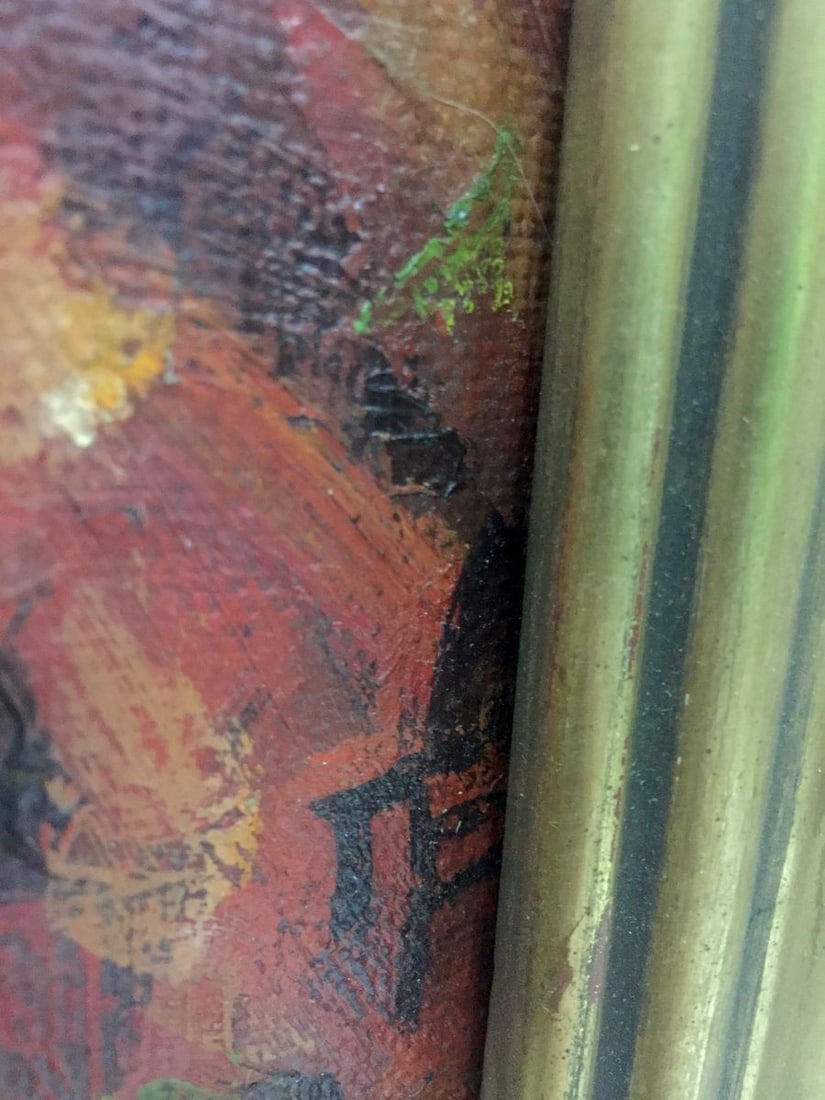 Oil painting On the ground Brusentsov Gennady Yakovlevich - 9