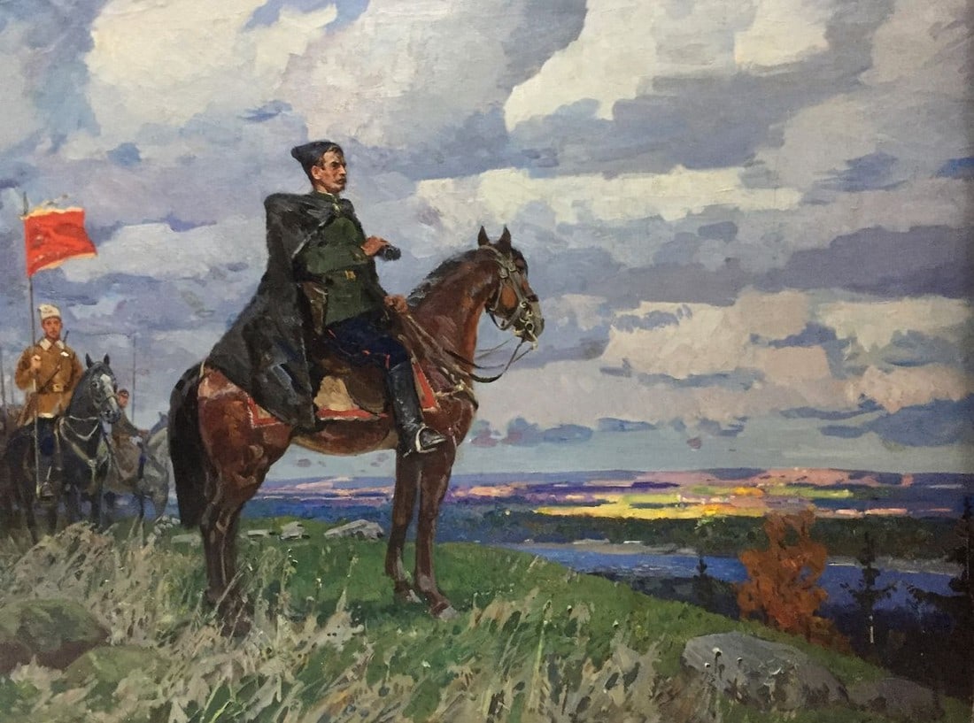 Oil painting Chapaev Khodchenko Lev Pavlovich - 3