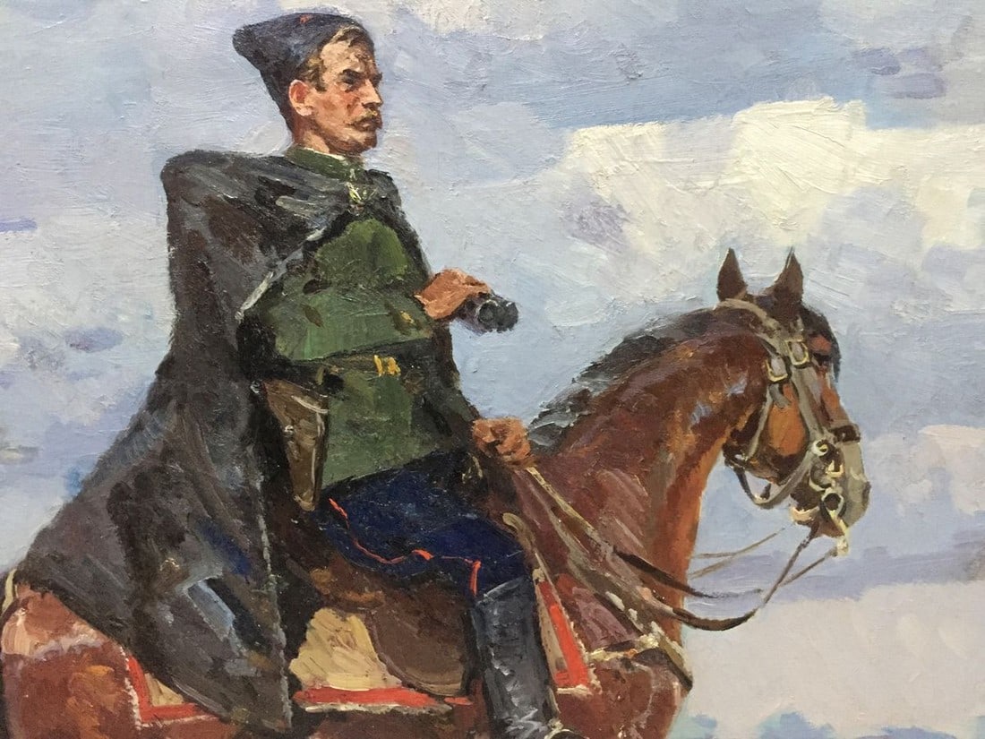 Oil painting Chapaev Khodchenko Lev Pavlovich - 5