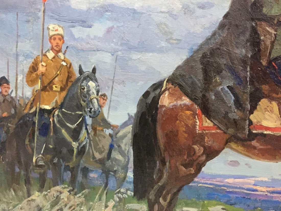 Oil painting Chapaev Khodchenko Lev Pavlovich - 7